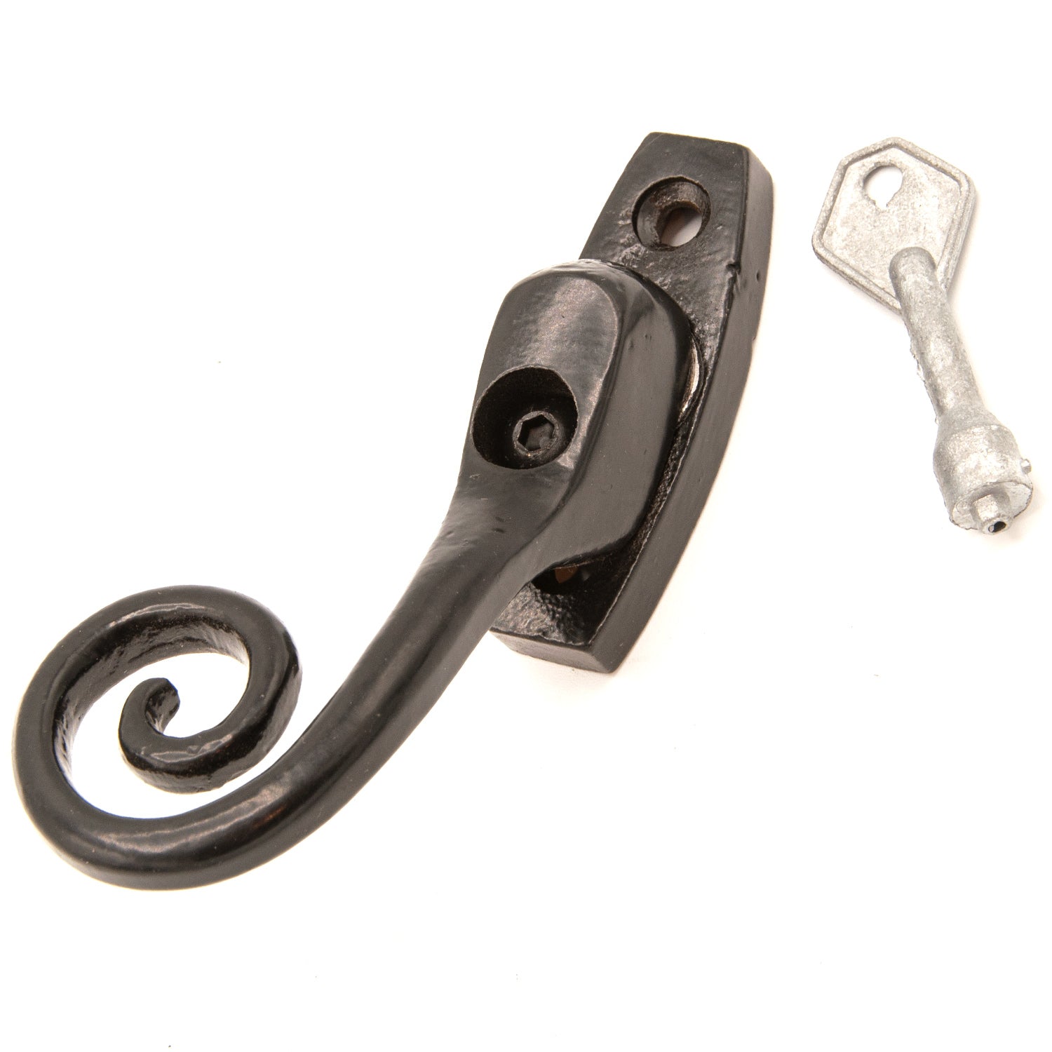 Monkey Tail  Lockable Multipoint Window Fastener (Patine)