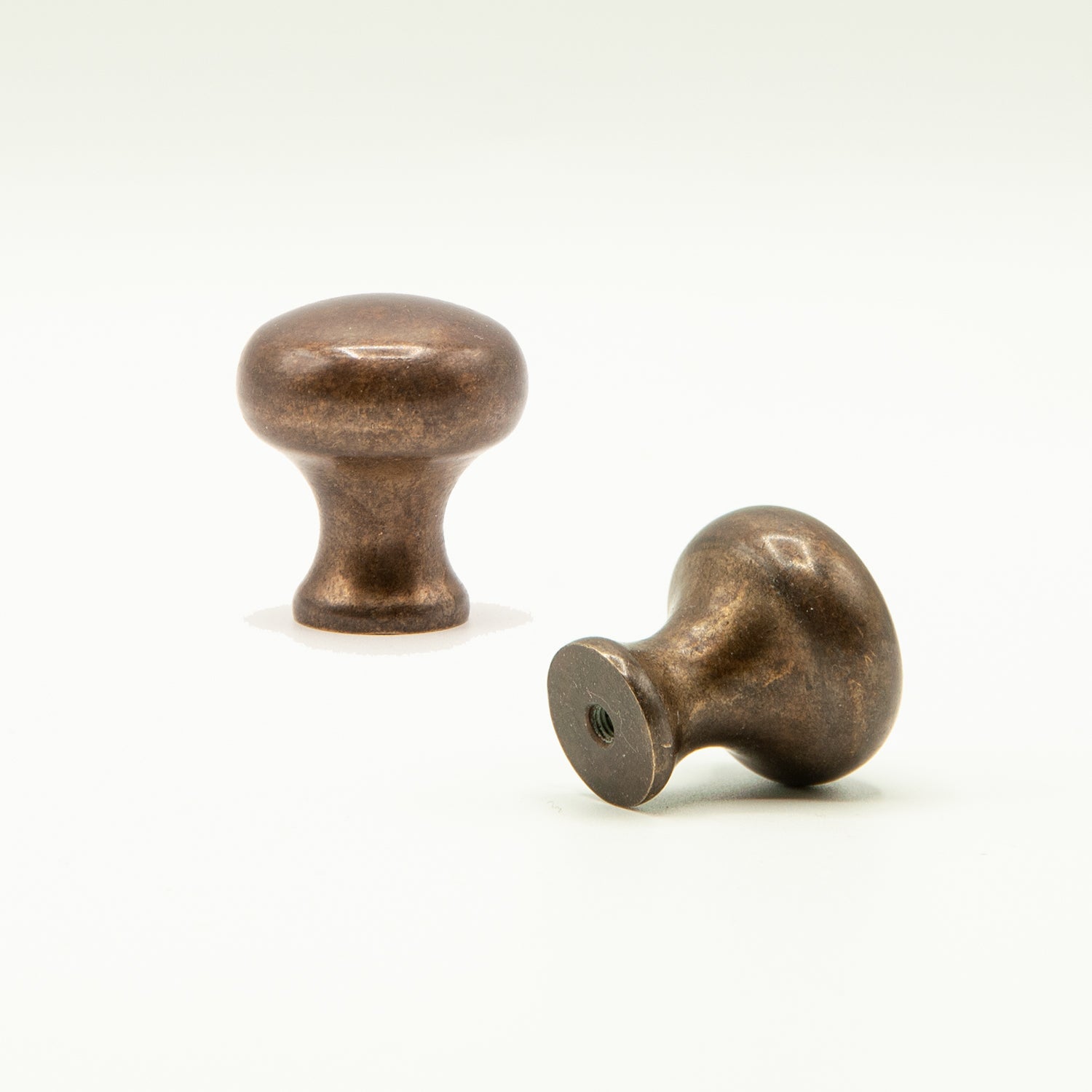 Plain Button Cabinet Knob