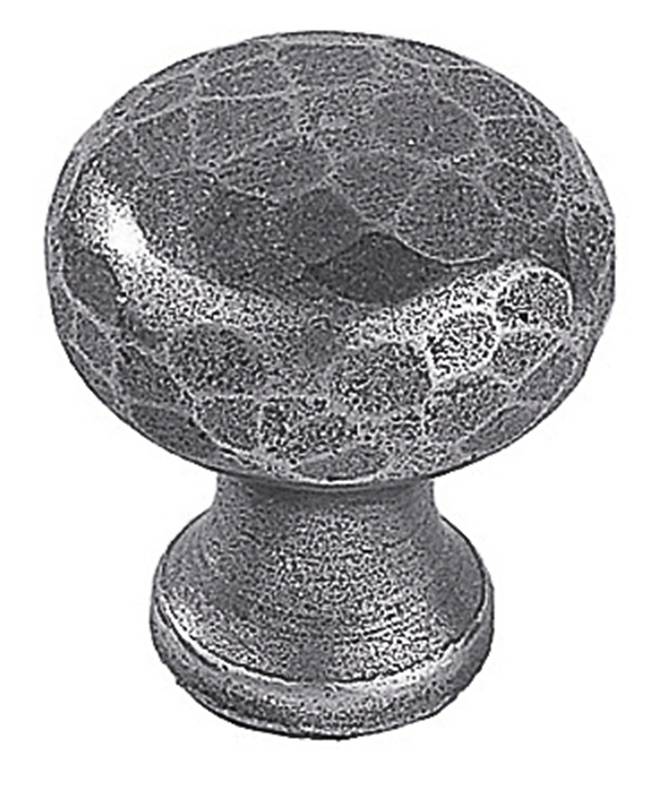 Historique Button Cabinet Knob 17-096 Hammered Patine