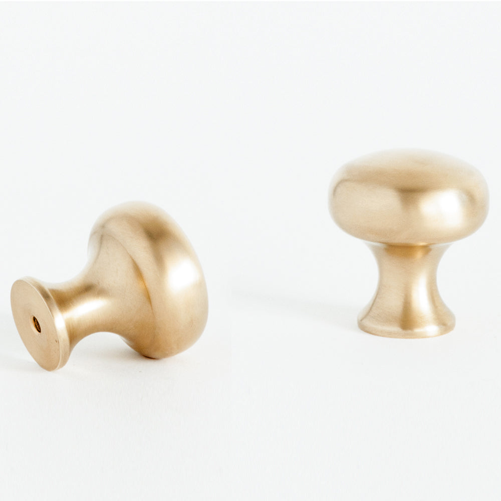 Plain Button Cabinet Knob