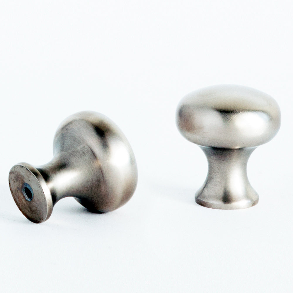 Plain Button Cabinet Knob