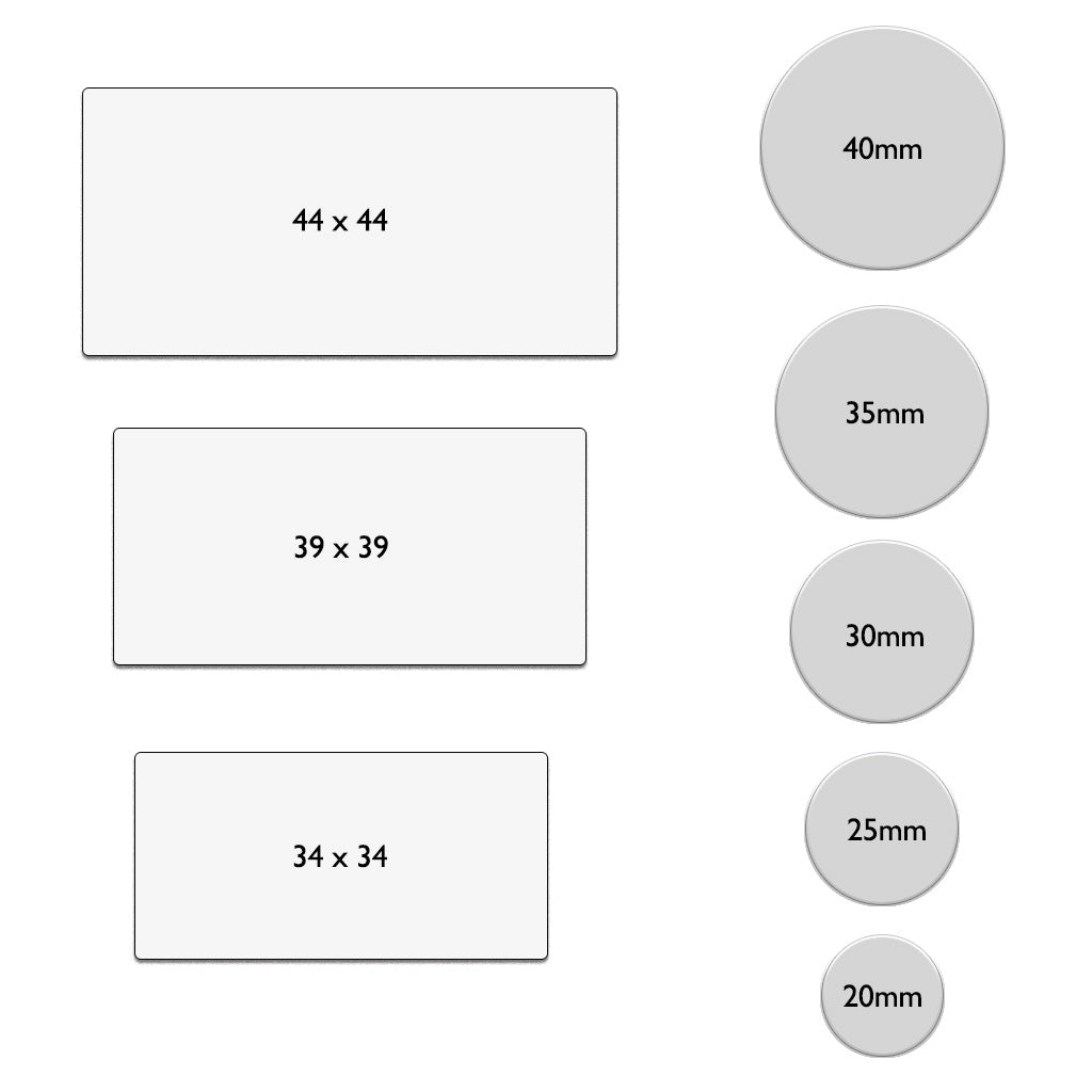 Rectangle Backplate